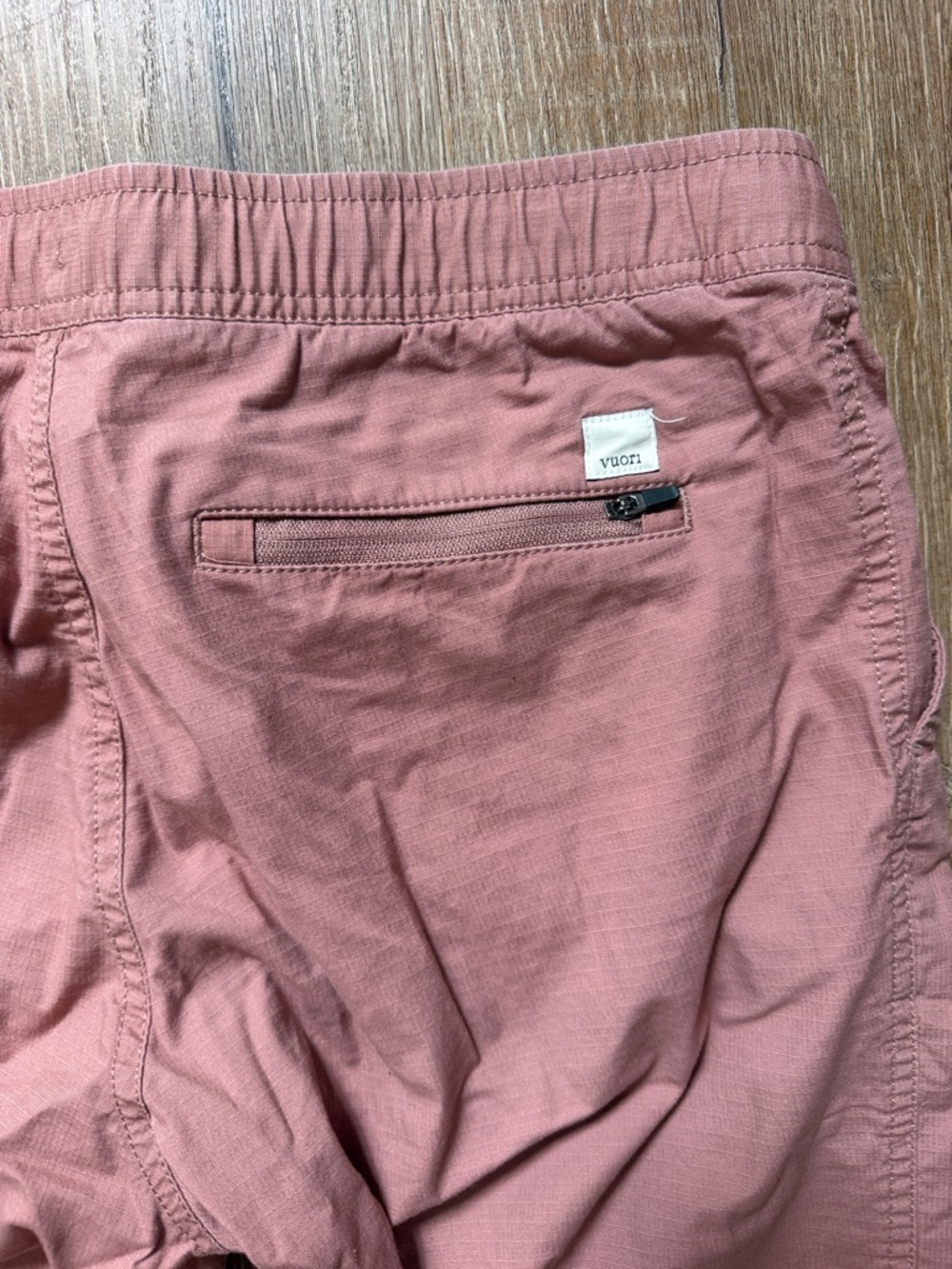Vuori Dusty Rose Drawstring Waist Lightweight Pants
